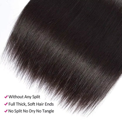 30-40 Inch Bone Straight Hair Bundles