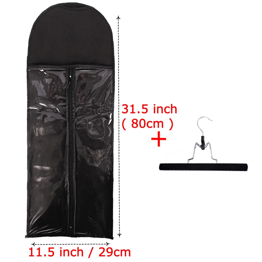 Hair Extensions Storage Bag Wig Hanger