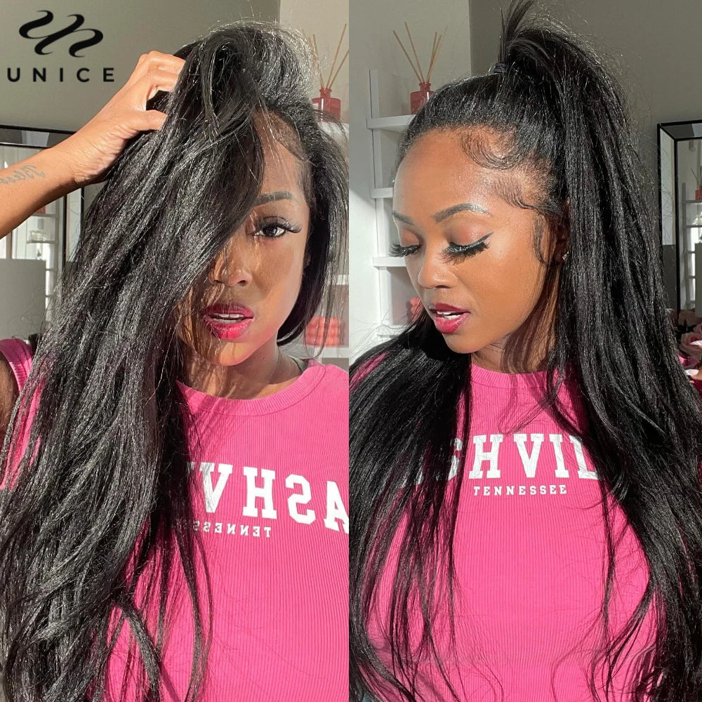 Yaki Straight Human Hair Bundles