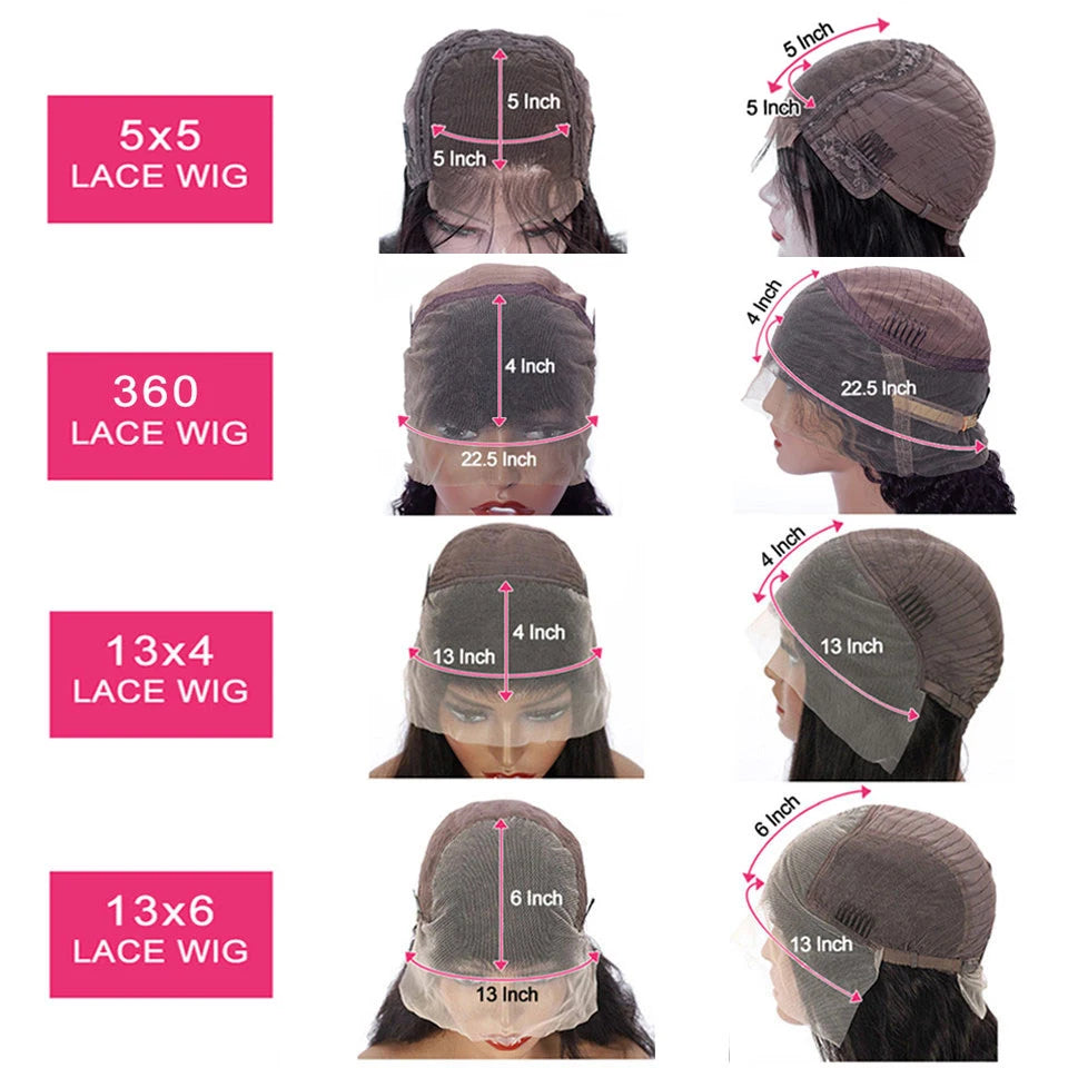 Kinky Straight HD Lace Front Premium Wig
