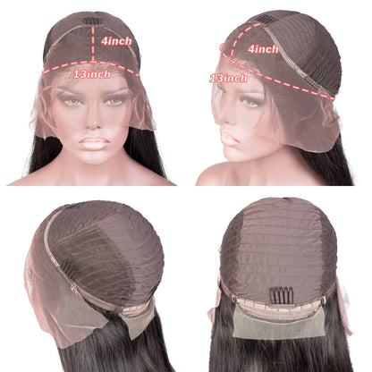Vibrant Brazilian Blue Human Hair Wig
