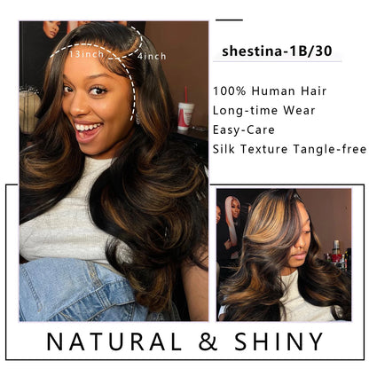 1B/30 Body Wave 30 Inch premium Lace Wig